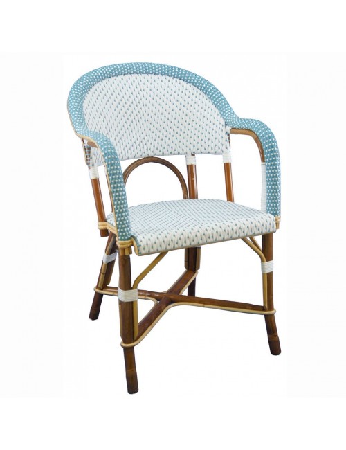 Chaise de Bistrot Kléber en rotin Maison Gatti - plusieurs finitions