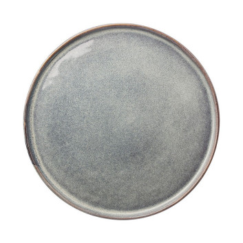 Assiette plate MATFER BOURGEAT IN SITU Maui écume 26.5cm en grès émaillé