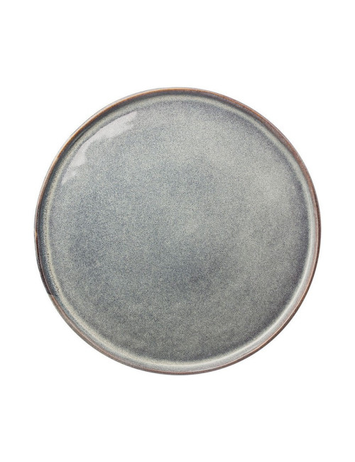 Assiette plate MATFER BOURGEAT IN SITU Maui écume 26.5cm en grès émaillé