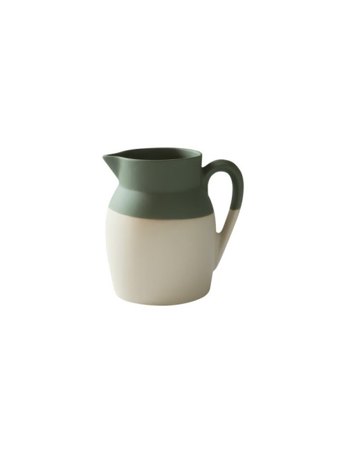Pichet pot à eau DIGOIN en grès Vert mousse 0.25L