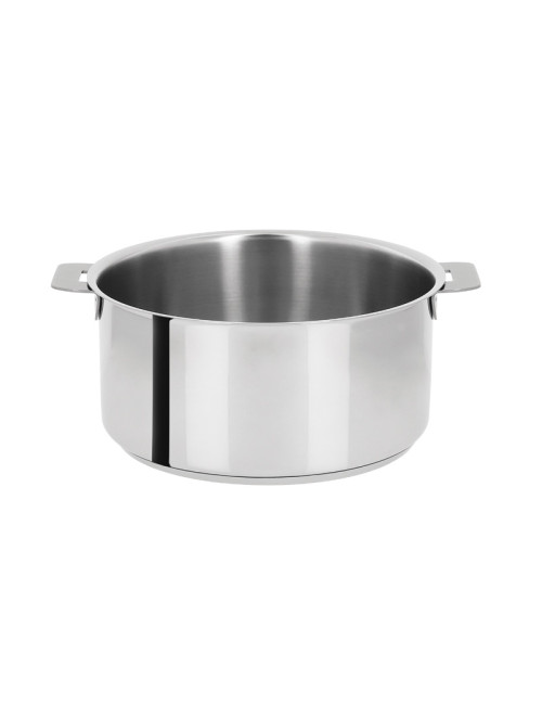 Faitout CRISTEL Mutine amovible en inox 28cm