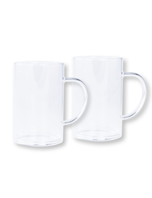Set de 2 tasses CRISTEL en verre