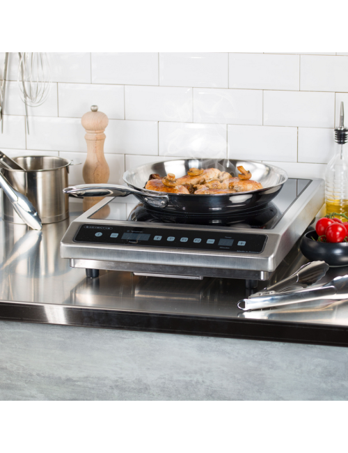 Poêle basse CRISTEL Castel Pro en inox - 5 tailles