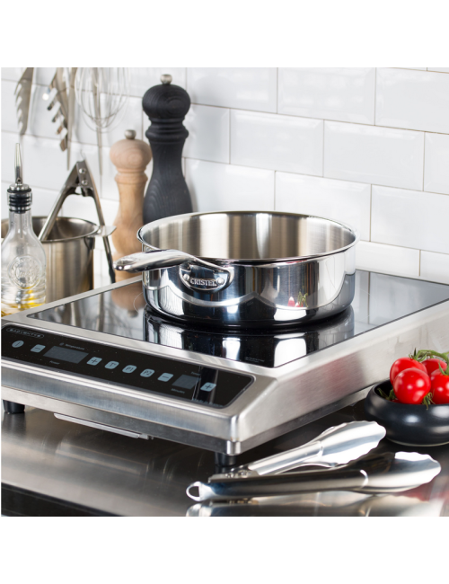 Sauteuse CRISTEL Castel Pro en inox - 2 tailles