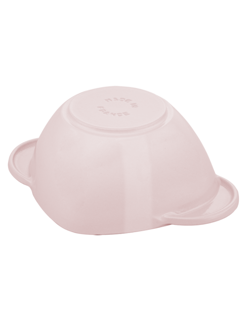 Cocotte coeur STAUB Sorbet rose en fonte 20cm
