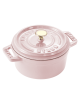 Mini cocotte STAUB Sorbet rose 10cm en fonte