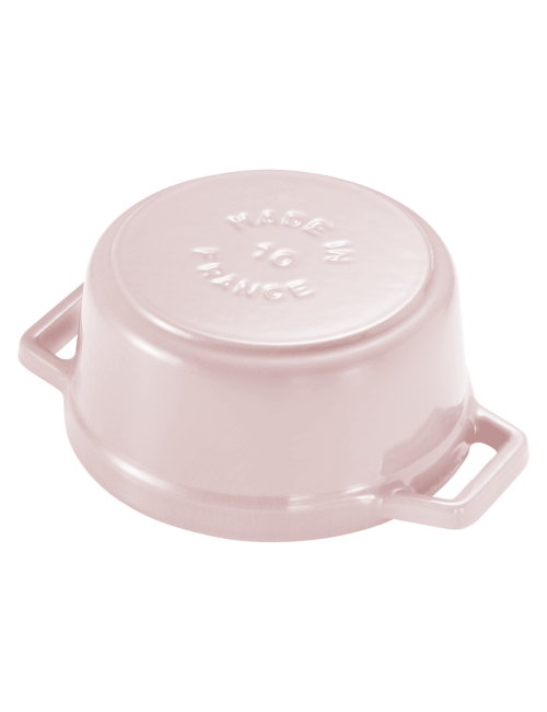 Mini cocotte STAUB Sorbet rose 10cm en fonte