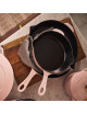Poêle à frire STAUB Sorbet rose en fonte - 3 tailles