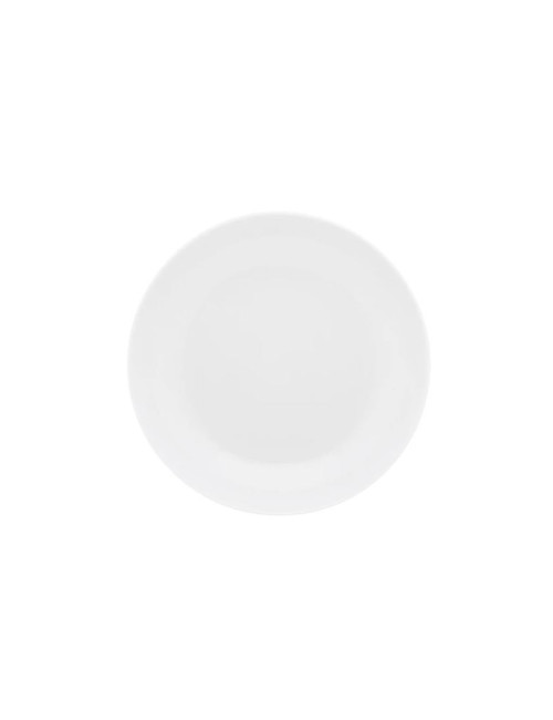 Second choix DEGRENNE lot de 6 assiettes creuses Eclipse Blanc 19cm porcelaine