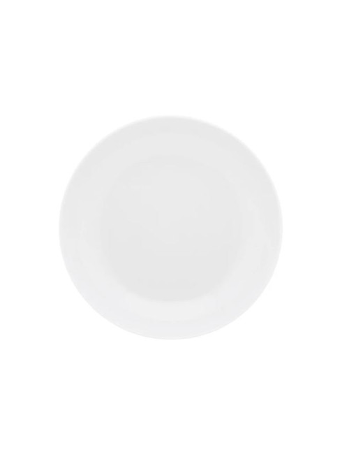 Second choix DEGRENNE lot de 6 assiettes creuses Eclipse Blanc 22,5cm porcelaine