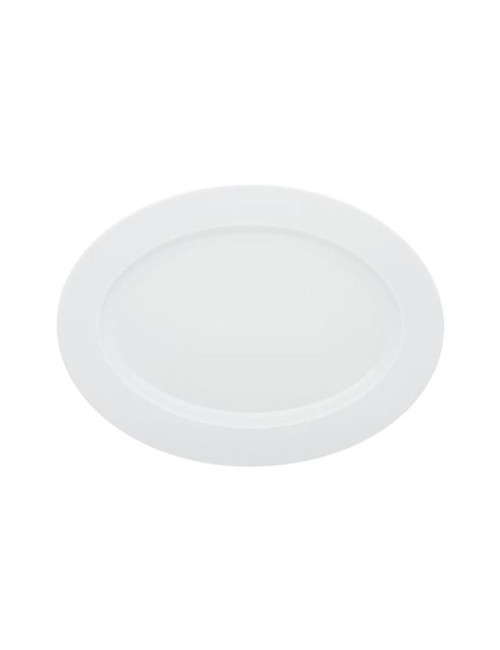 Second choix DEGRENNE Plat ovale Eclipse Blanc 36,5x26,5cm  porcelaine