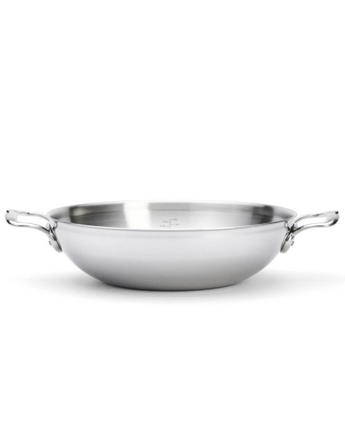 Wok bombé DE BUYER Affinity en inox 32cm