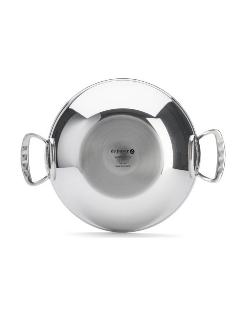 Wok bombé DE BUYER Affinity en inox 32cm