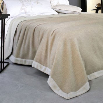 Couverture Lima Blanc des Vosges - 2 coloris 2 dimensions