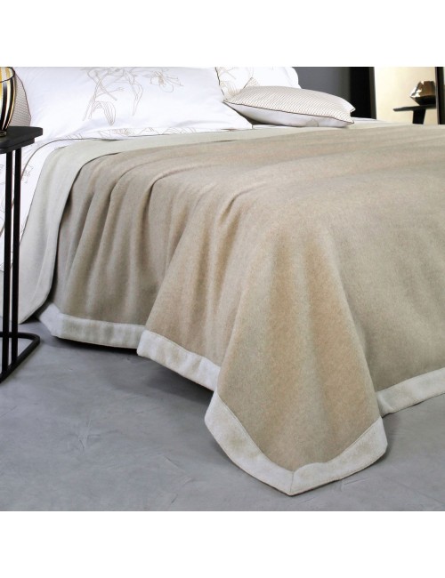 Couverture Lima Blanc des Vosges - 2 coloris 2 dimensions