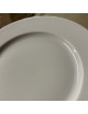 Second choix DEGRENNE lot de 6 assiettes à dessert Eclipse Blanc 21,5cm porcelaine