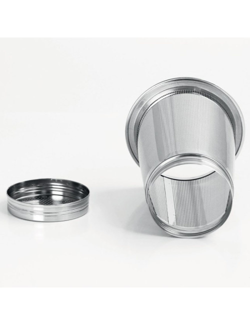 Filtre à thé CRISTEL tout inox pour théière Rooibos - 2 tailles