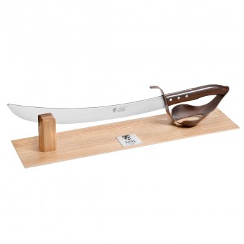 Sabre à Champagne Dozorme bronze vallernia socle hêtre