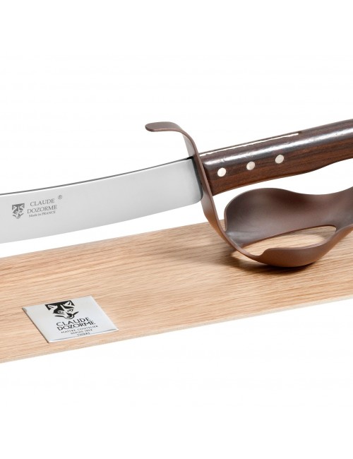 Sabre à Champagne Dozorme bronze vallernia socle hêtre