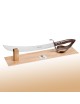 Sabre à Champagne Dozorme bronze vallernia socle hêtre