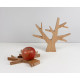 Petit dessous de plat en forme d’arbre