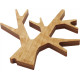Petit dessous de plat en forme d’arbre