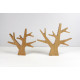 Petit dessous de plat en forme d’arbre