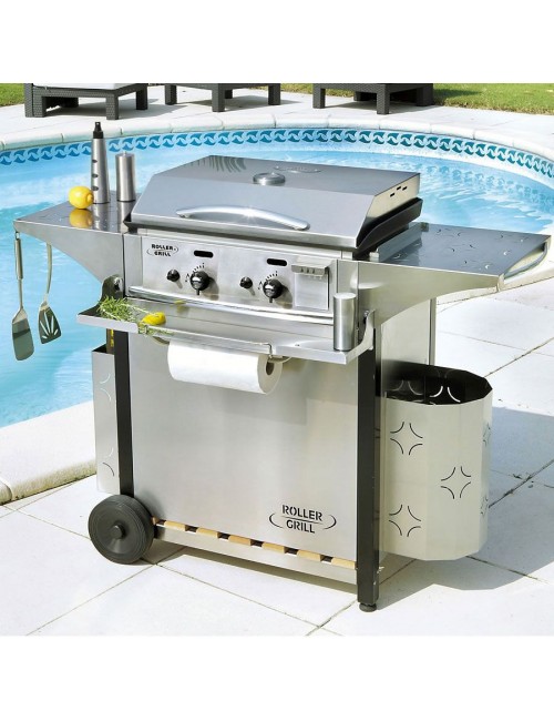 Ensemble Plancha 600 Gaz Roller Grill PL600G