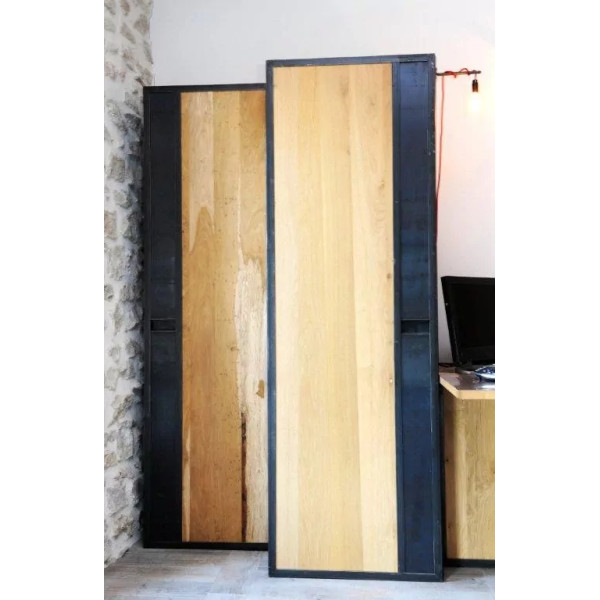 Armoire en bois et métal Made in France