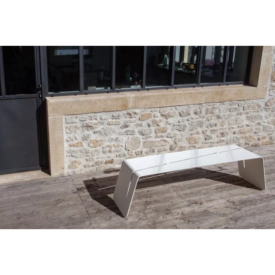 Banc de jardin métal 160cm