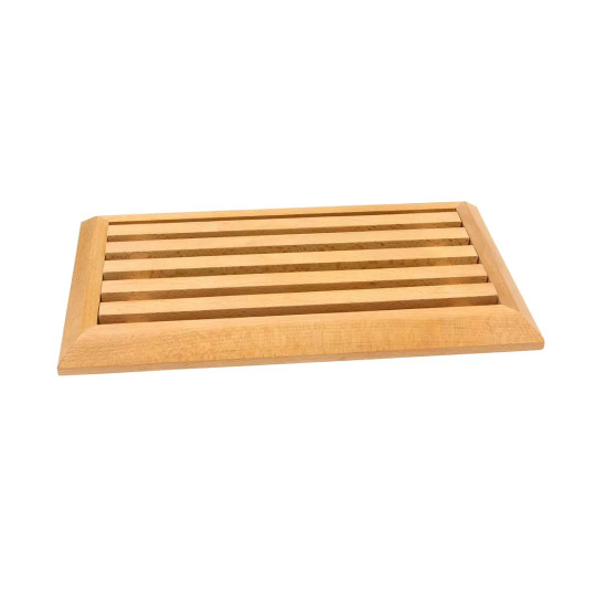 Planche à pain en hêtre avec grille amovible
