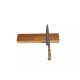 Barre aimanté 30cm pour cuisine en bois de hêtre