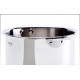 Set de 3 casseroles inox 16/18/20 cm Casteline - une poignée incluse