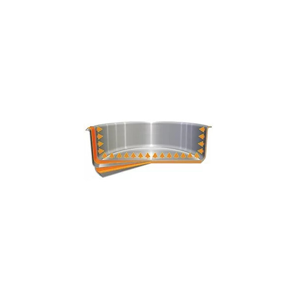 Set de 3 casseroles inox 16/18/20 cm Casteline - une poignée incluse