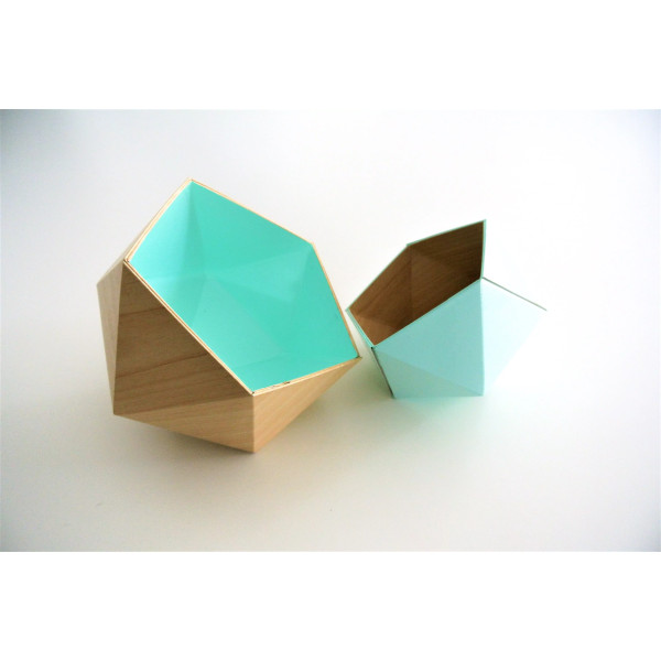 Boîtes origami érable et couleurs - Leewalia