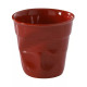 Tasse à café 18cl en porcelaine froissé - Revol
