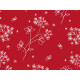 Nappe enduite Astrance rouge - Fleur de Soleil