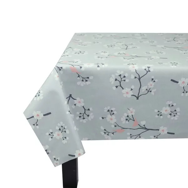 Nappe enduite Cerisier Gris/rose - Fleur de Soleil