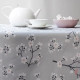Nappe enduite Cerisier Gris/rose - Fleur de Soleil