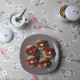 Nappe enduite Cerisier Taupe/corail - Fleur de Soleil