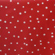 Nappe enduite Confettis Rouge - Fleur de Soleil