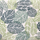 Nappe enduite Feuilles vertes - Fleur de Soleil