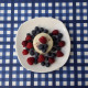 Nappe enduite Guinguette Bleu - Fleur de Soleil