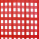 Nappe enduite Guinguette Rouge - Fleur de Soleil