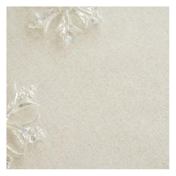 Nappe enduite Pailletée or - Fleur de Soleil