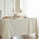 Nappe enduite Pailletée or - Fleur de Soleil