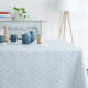Nappe enduite Papyrus gris - Fleur de Soleil