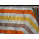 Nappe enduite Rayure  Jaune - Fleur de Soleil