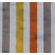 Nappe enduite Rayure  Jaune - Fleur de Soleil