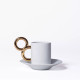 Coffret de deux tasses café et leur soucoupe Maniériste - Extranorm
